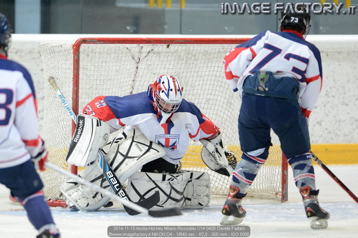 2014-11-15 Aosta-Hockey Milano Rossoblu U14 0408 Davide Fadani